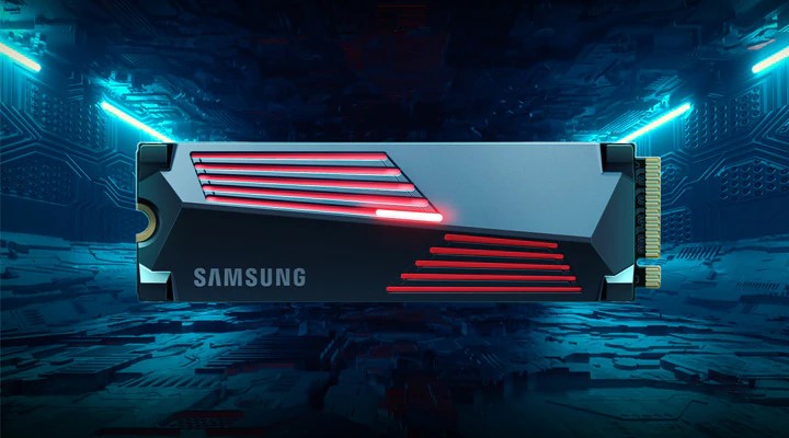 Ổ Cứng SSD SamSung 990 PRO Heatsink 4TB M.2 NVMe PCIe Gen 4.0 x4 NAND MZ-V9P4T0CW