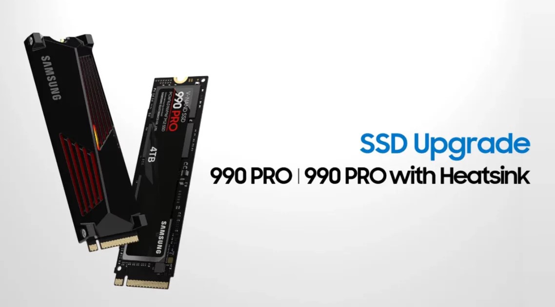 Ổ Cứng SSD SamSung 990 PRO Heatsink 4TB M.2 NVMe PCIe Gen 4.0 x4 NAND MZ-V9P4T0CW