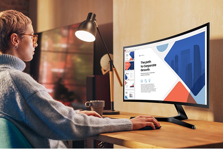 Màn Hình Samsung LS24D366GAEXXV 24 inch FHD VA 100Hz 4ms