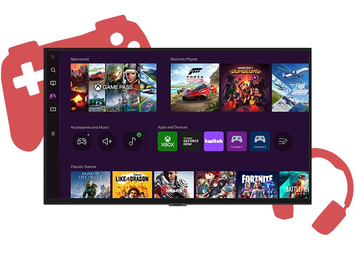 Màn Hình Thông Minh SamSung M5 M50C LS32CM500EEXXV 32 inch FHD VA 60Hz