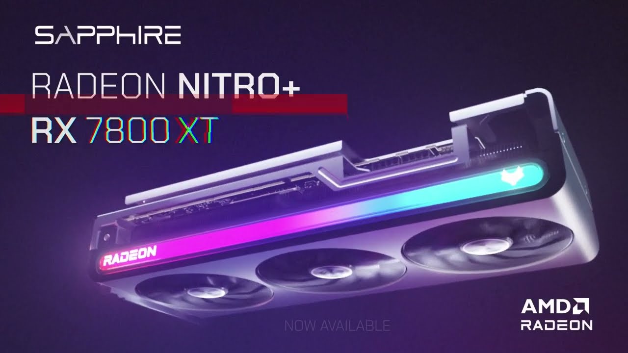 Card Màn Hình Sapphire Nitro+ AMD Radeon RX 7800 XT Gaming OC 16GB GDDR6 (11330-01-20G)