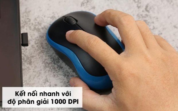 Chuột không dây Logitech M185 Wireles