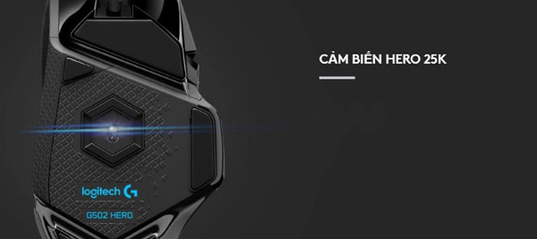 Chuột có dây Logitech G502 KDA HERO Gaming