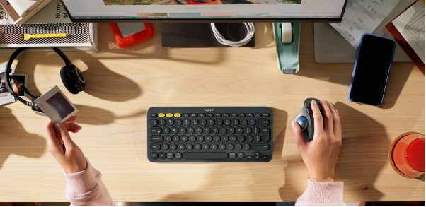 Chuột không dây Logitech Ergo Trackball M575 Đen