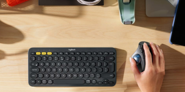Chuột không dây Logitech Ergo Trackball M575 Đen