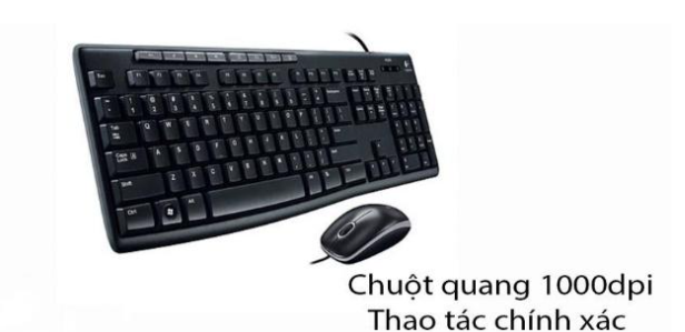 Bộ bàn phím chuột Logitech MK200
