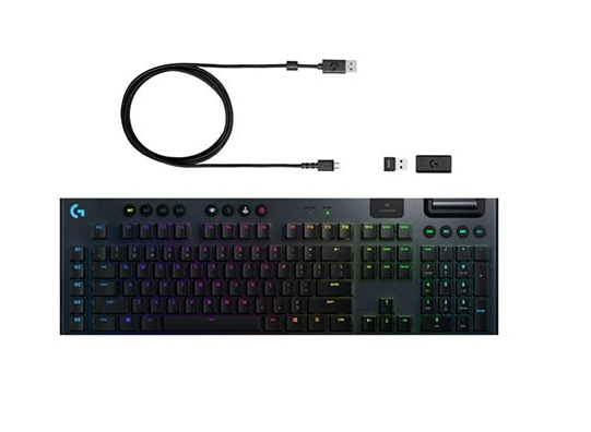 Bàn phím cơ không dây Logitech G913 TKL RGB Mechanical Gaming Lightspeed Wireless