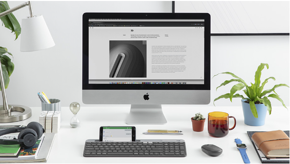 Bàn phím không dây Logitech K580 Slim Multi Device Wireless Bluetooth