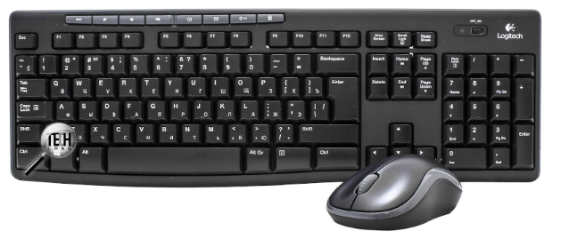 Bàn phím chuột không dây Logitech MK270 Wireless