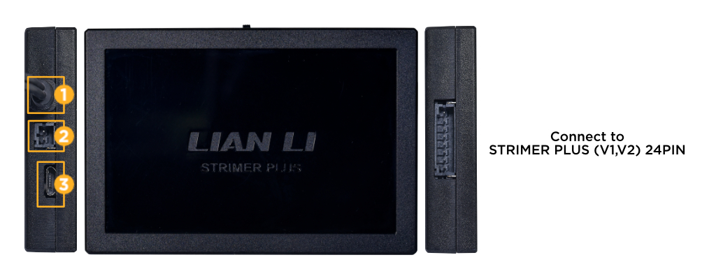 Dây nguồn nối dài Lian Li STRIMER PLUS V2 3x8 Pin ARGB (PW12-PV2)