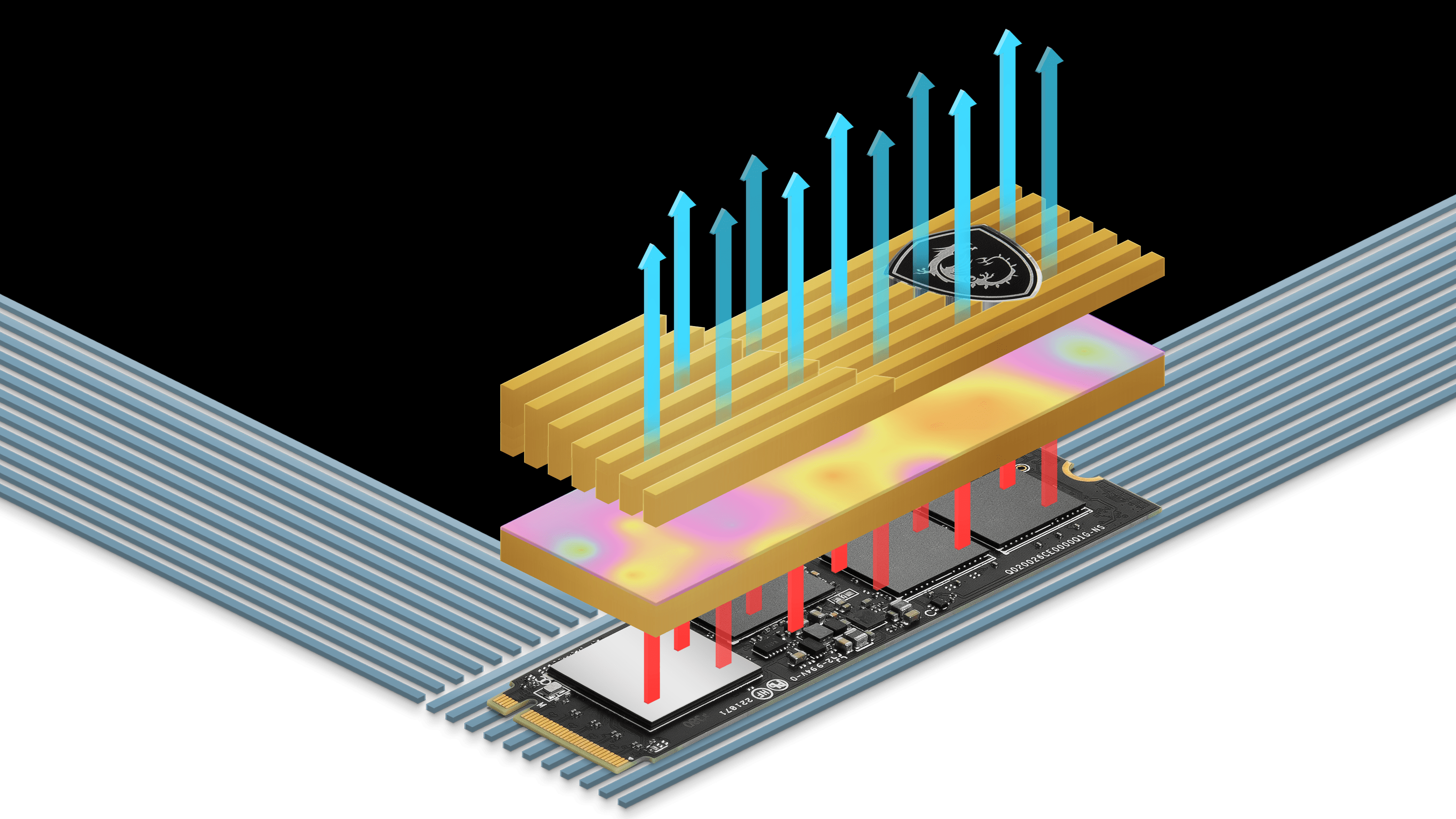 Ổ Cứng SSD MSI SPATIUM M570 2TB PCIe 5.0 NVMe M.2 HS