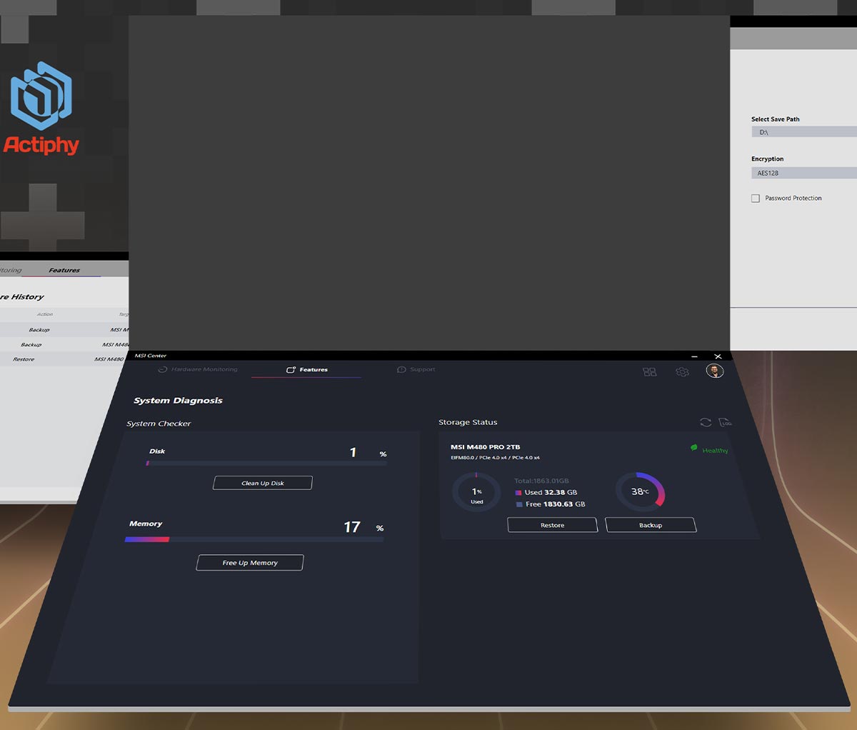 Ổ Cứng SSD MSI SPATIUM M570 2TB PCIe 5.0 NVMe M.2 HS