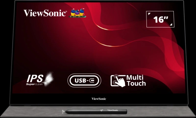 Màn Hình cảm ứng di động ViewSonic TD1655 16 inch FHD IPS 60Hz