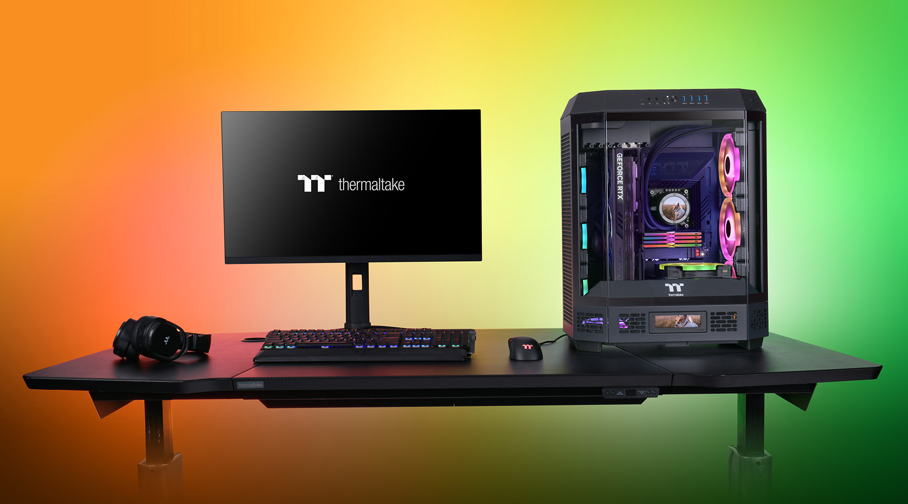 Vỏ Case Máy Tính Thermaltake Tower 600 Mid Tower Chassis ATX Black