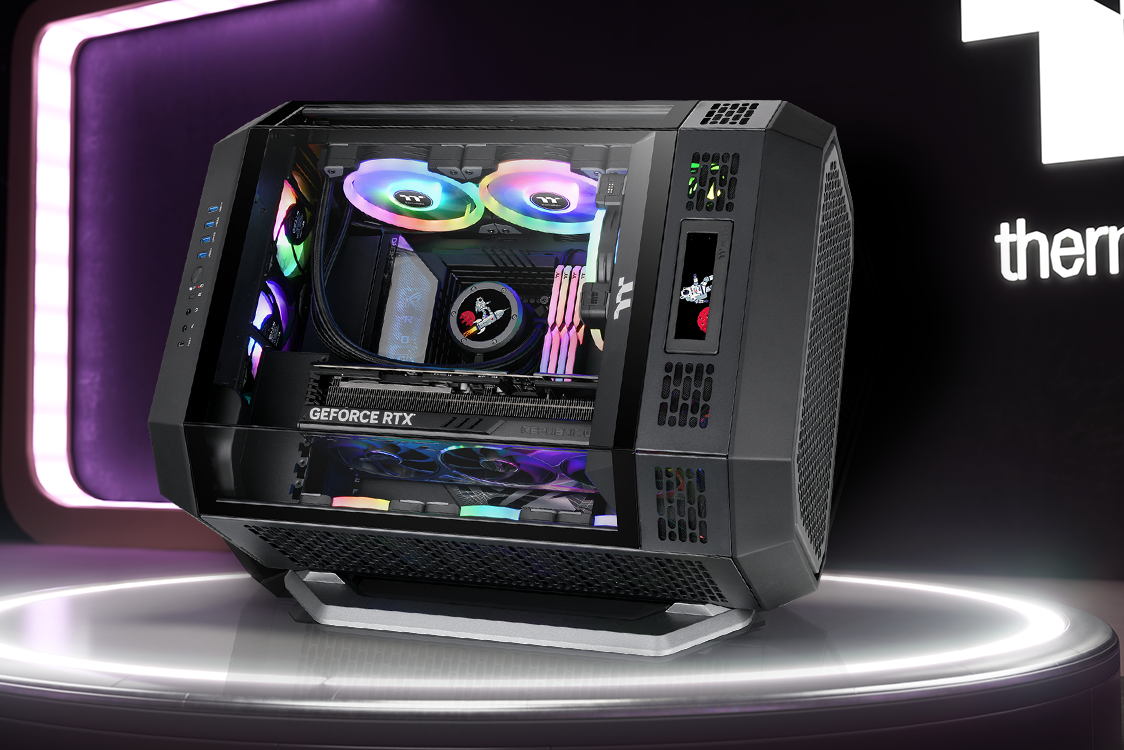 Vỏ Case Máy Tính Thermaltake Tower 600 Mid Tower Chassis ATX Black