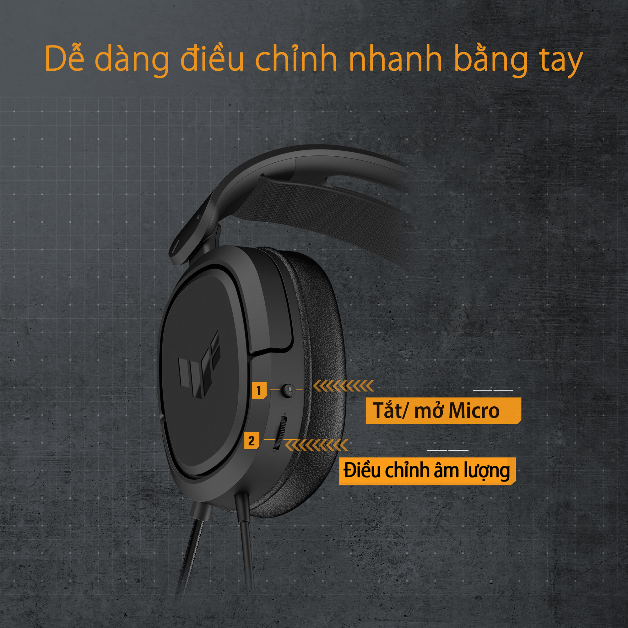 Tai nghe Asus TUF Gaming H1