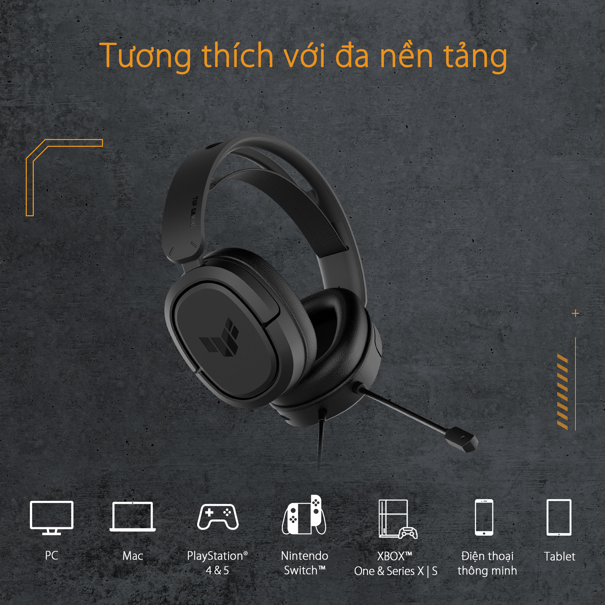 Tai nghe Asus TUF Gaming H1