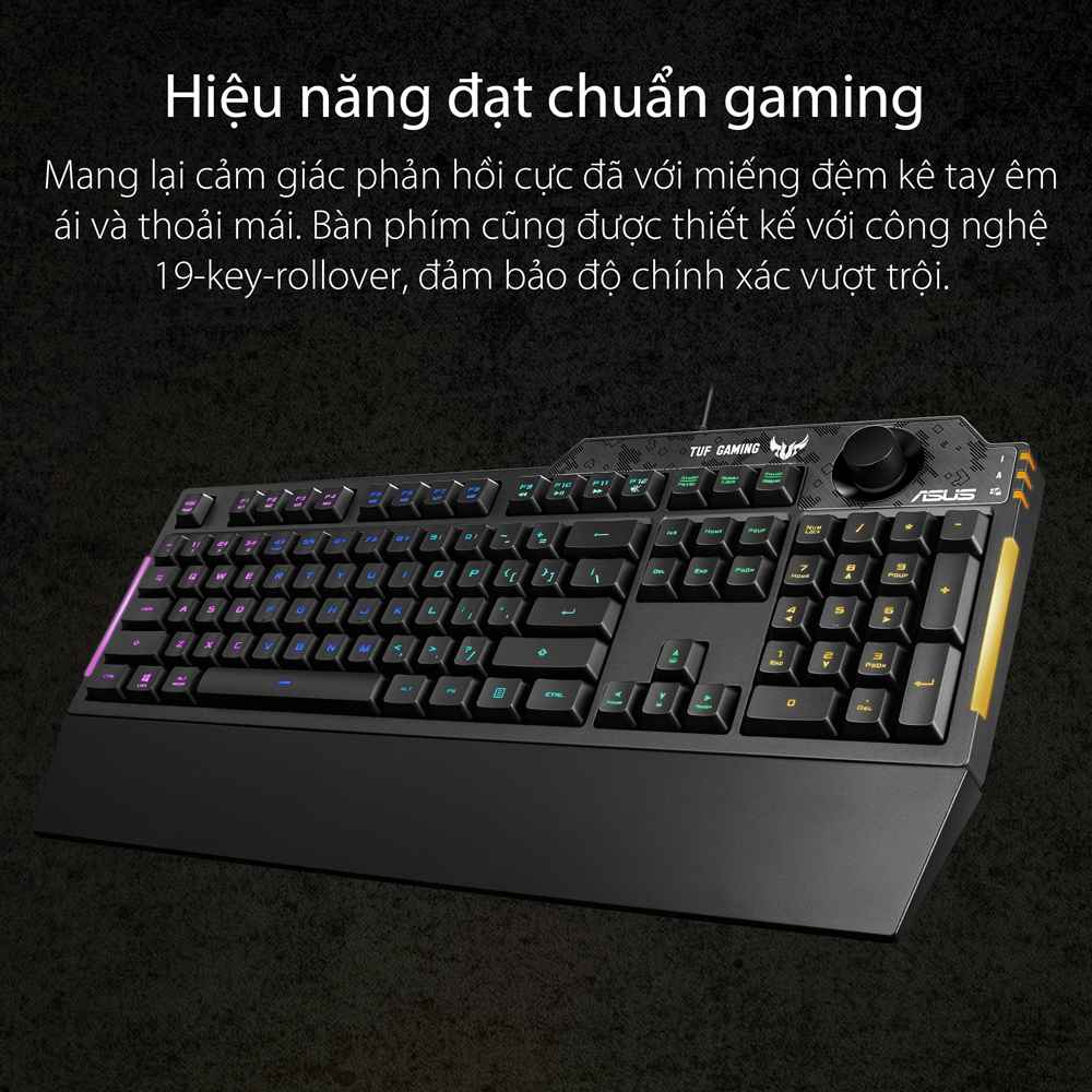 Bàn phím ASUS TUF Gaming K1