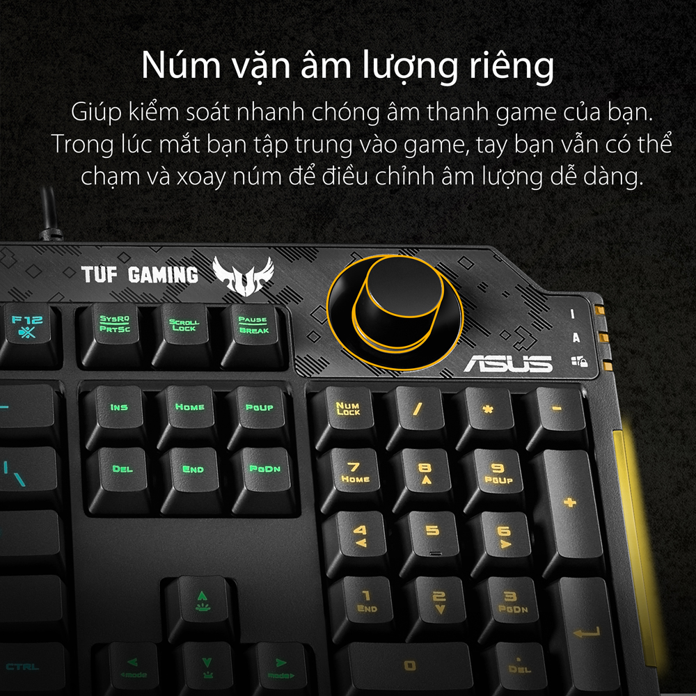 Bàn phím ASUS TUF Gaming K1