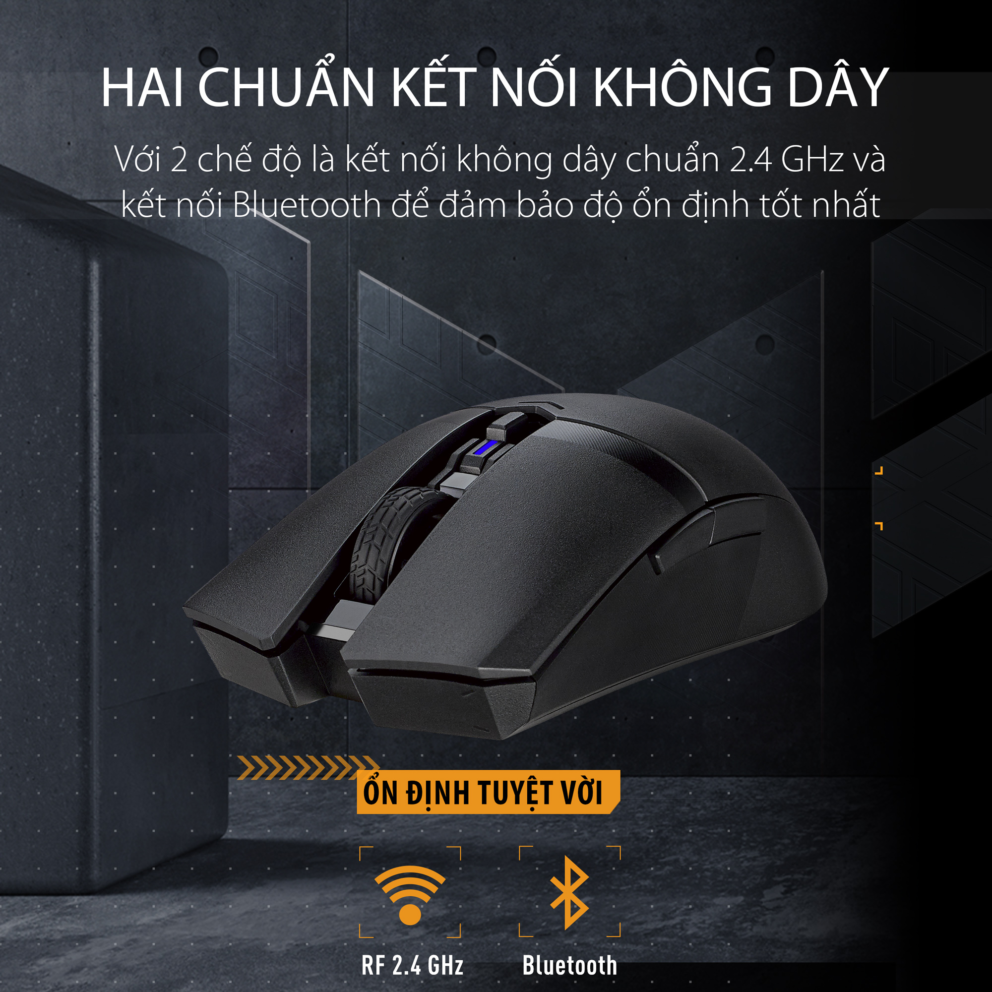 Chuột Gaming Asus TUF M4 Wireless