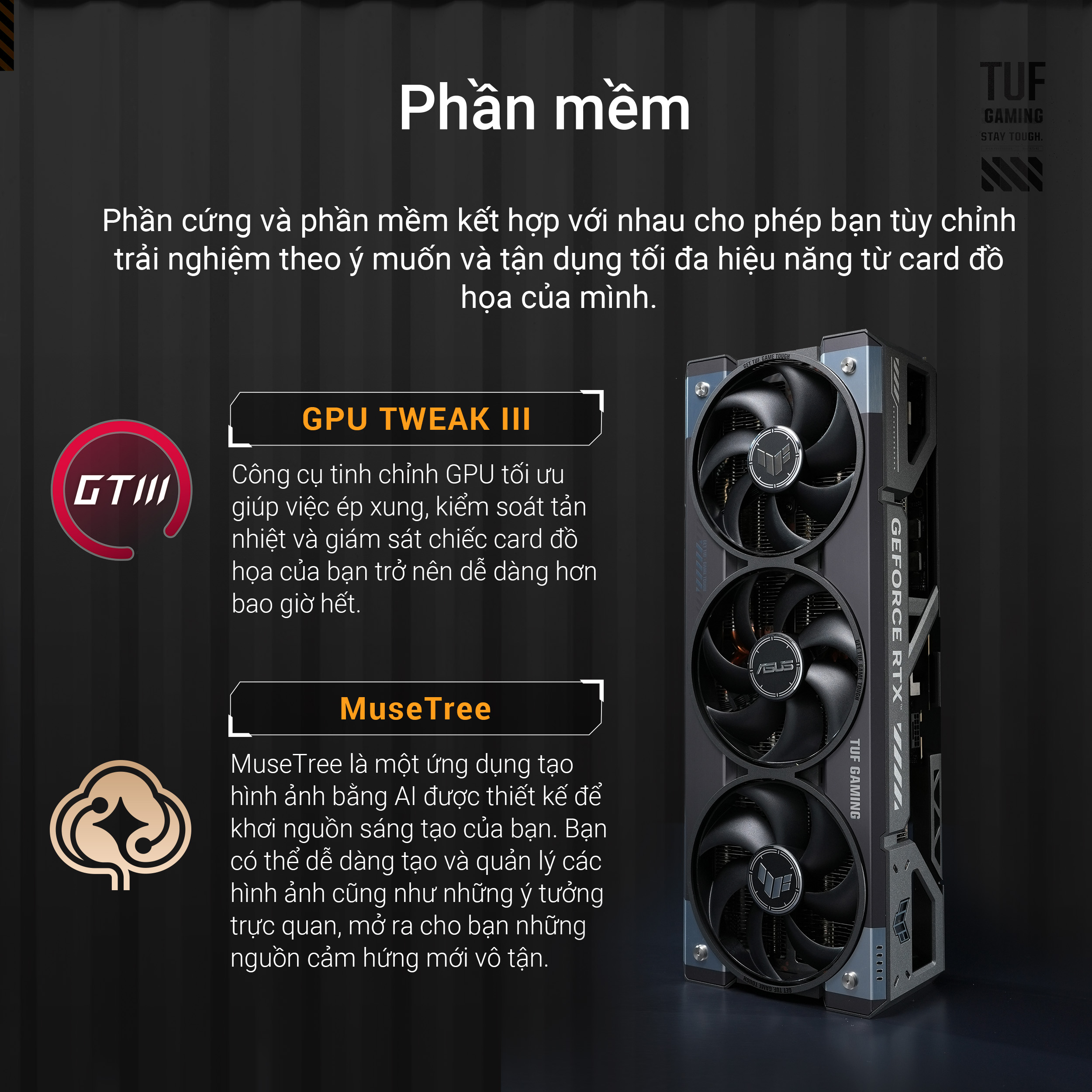 Card Màn Hình ASUS TUF Gaming GeForce RTX 5070 12GB GDDR7