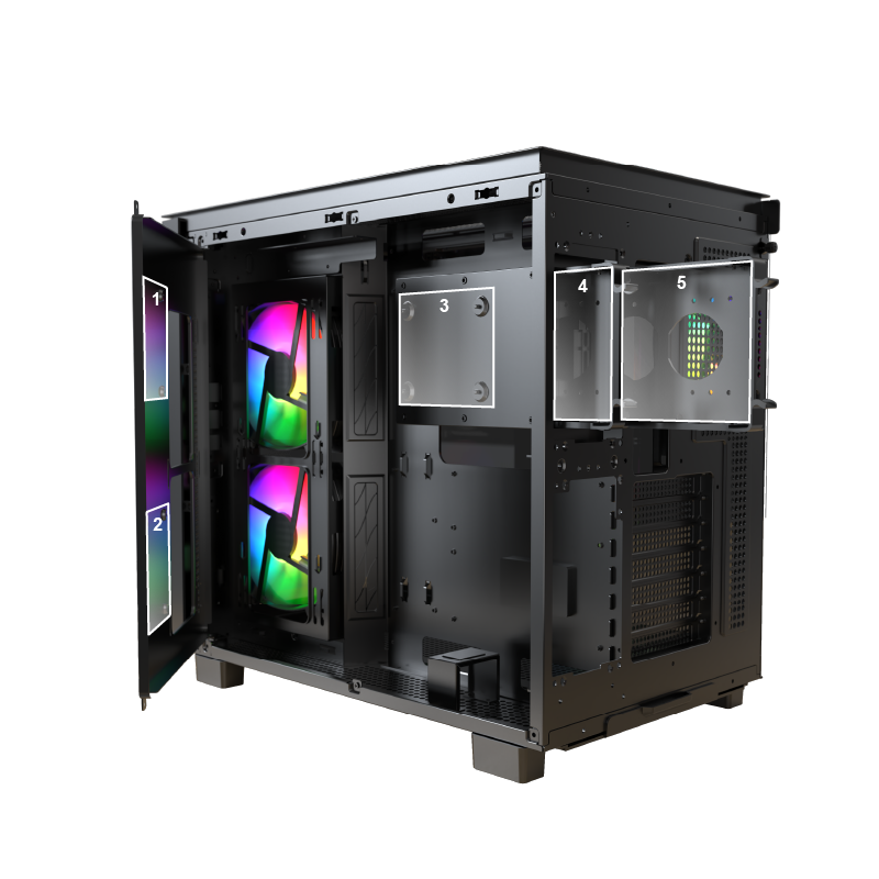 Vỏ Case Máy Tính Montech KING 65 PRO BLACK
