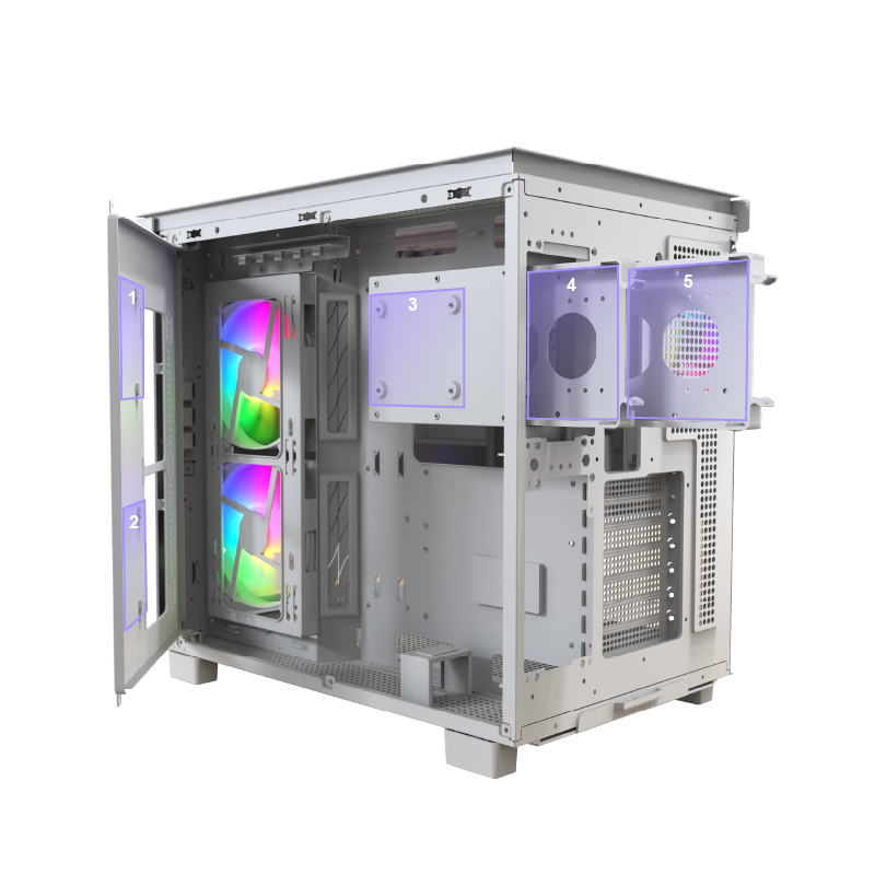 Vỏ Case Máy Tính Montech KING 65 PRO WHITE