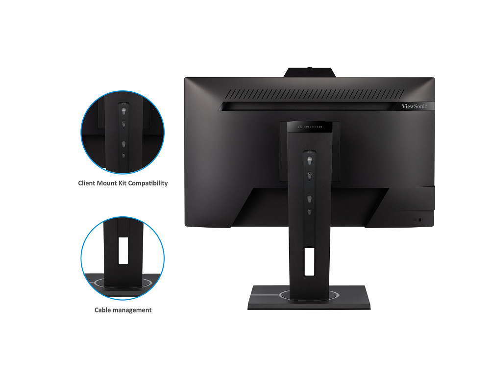 Màn Hình tích hợp Webcam ViewSonic VG2440V 24 inch FHD IPS 60Hz