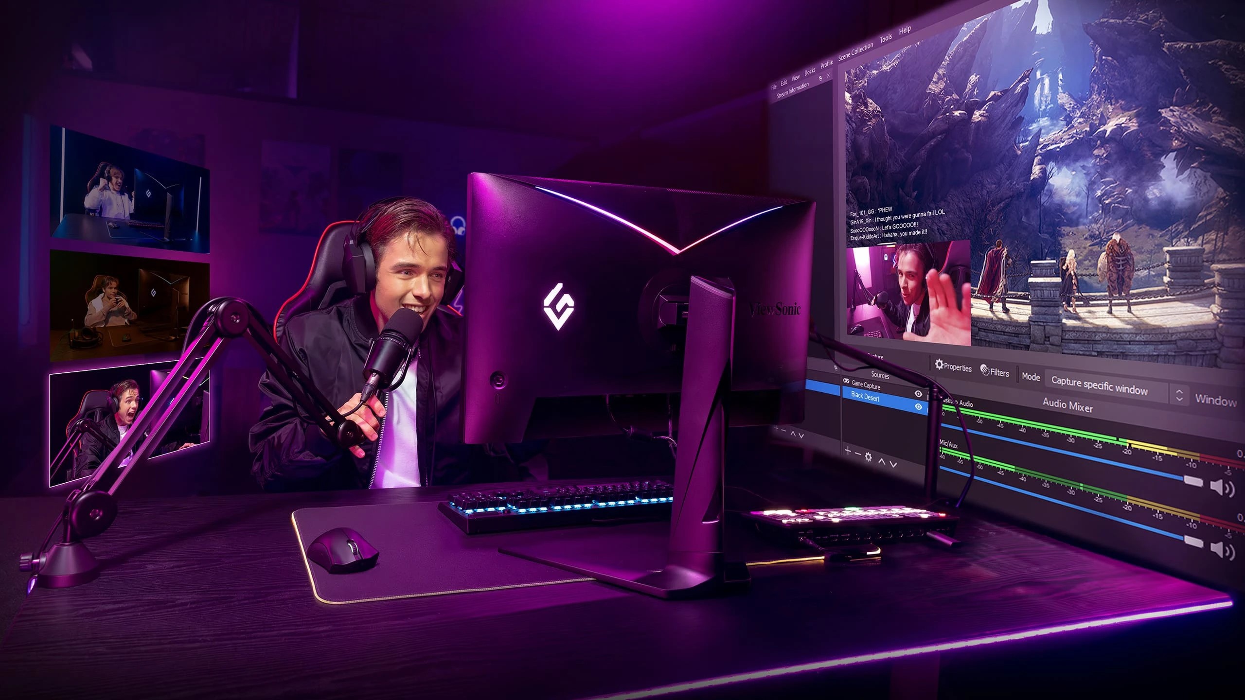 Màn Hình Gaming ViewSonic XG275D1-4K 27 Inch IPS UHD 160Hz / FHD 320Hz 0.5ms