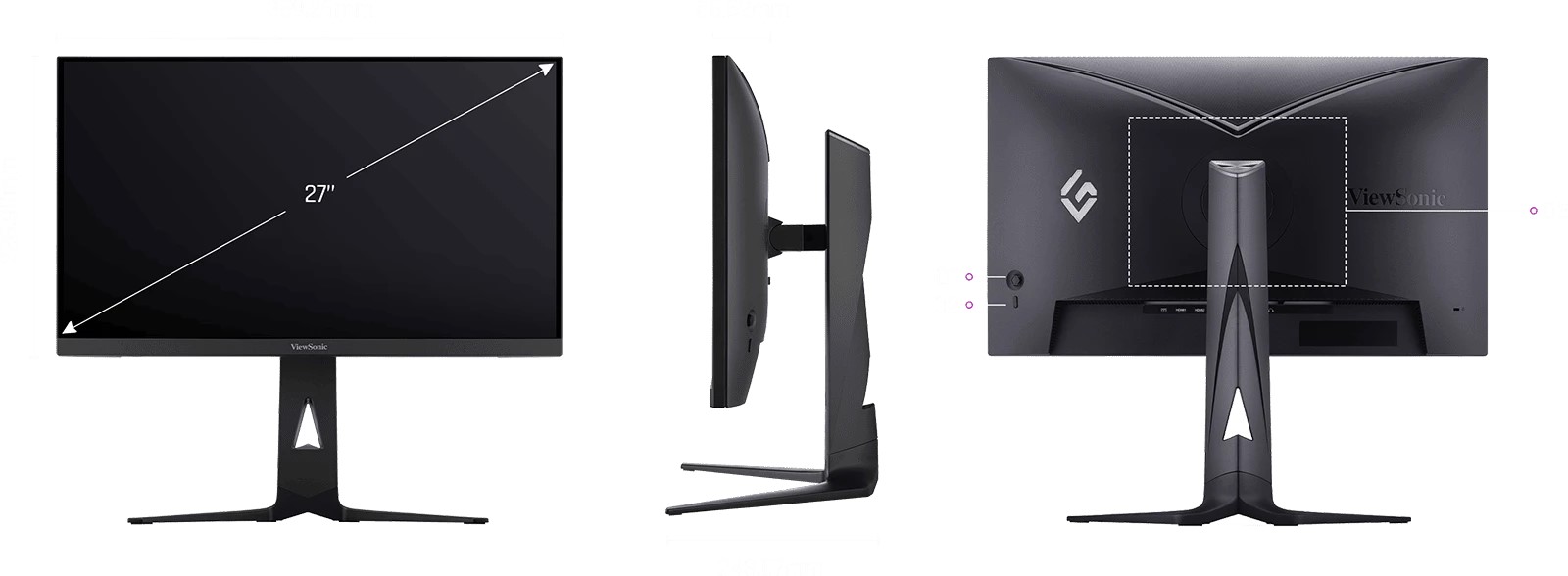 Màn Hình Gaming ViewSonic XG275D1-4K 27 Inch IPS UHD 160Hz / FHD 320Hz 0.5ms