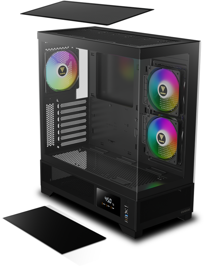 Vỏ máy tính Gamdias ATLAS M1 Black