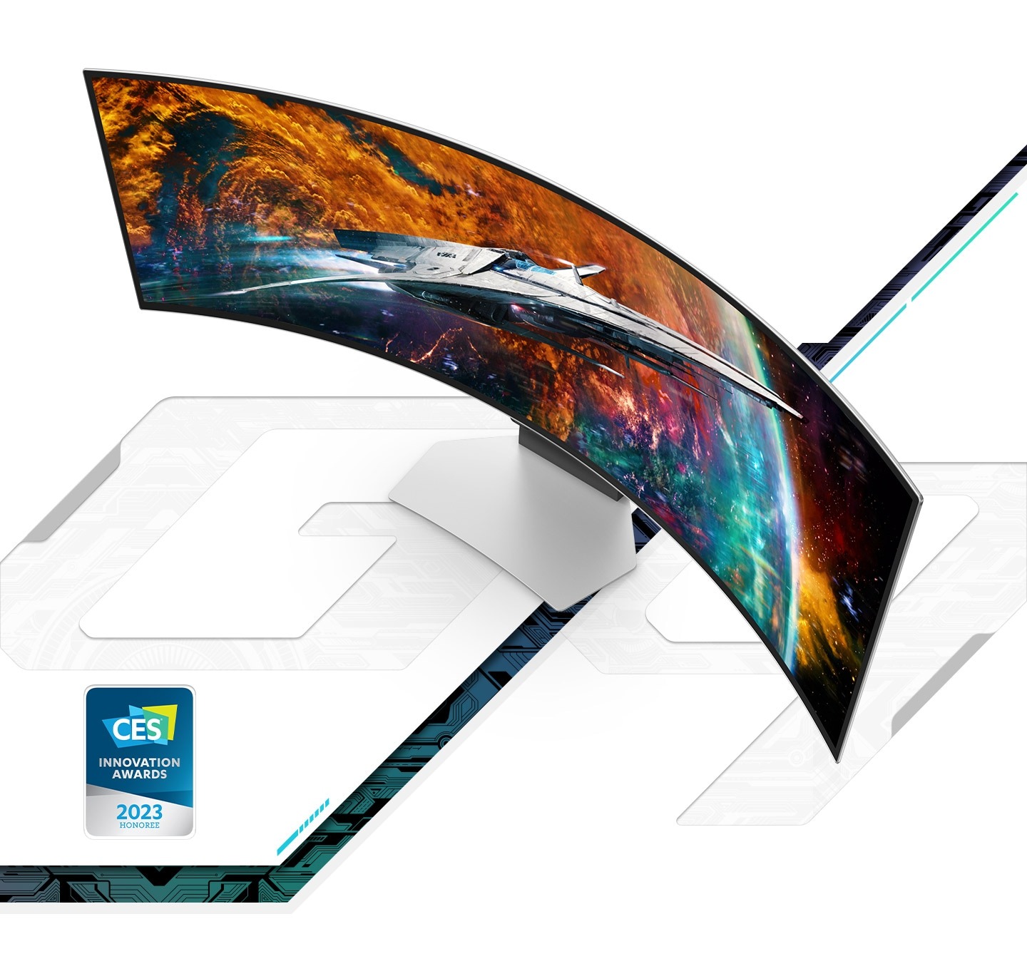 Màn Hình Gaming cong Samsung Odyssey OLED G9 G95SC LS49CG954SEXXV 49 inch DQHD OLED 240Hz