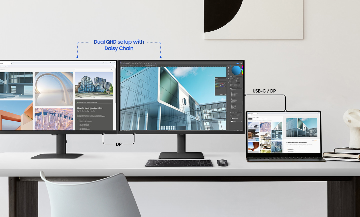 Màn Hình đồ hoạ Samsung ViewFinity S6 S60UD LS32D604UAEXXV 32 inch 2K IPS 100Hz