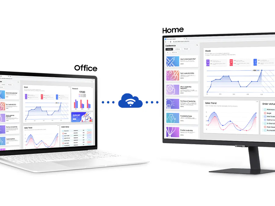 Màn Hình Thông Minh Samsung LS32DM500EEXXV M5 32 inch FHD VA 60Hz