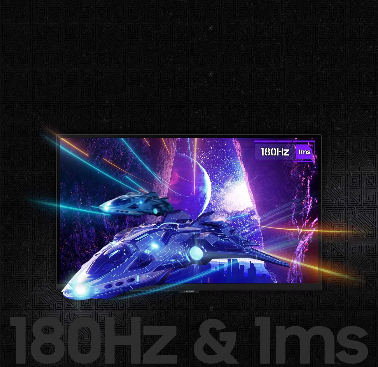 Màn Hình Samsung Odyssey G5 G50D LS32DG502EEXXV 32 inch QHD IPS 180Hz