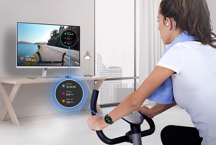 Màn Hình Thông Minh Samsung LS32DM500EEXXV M5 32 inch FHD VA 60Hz