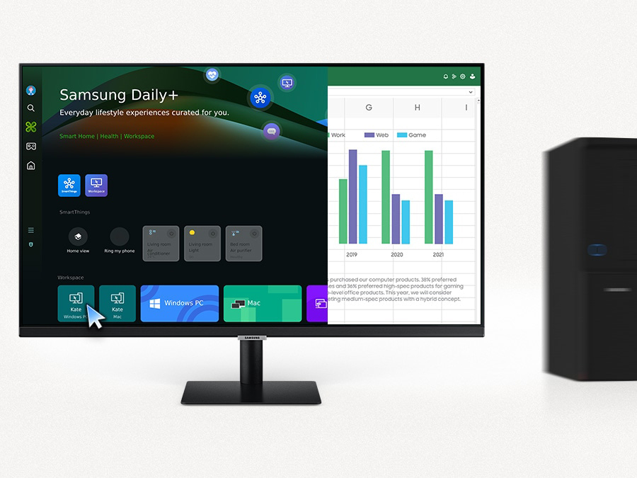 Màn Hình Thông minh Samsung M7 M70D LS32DM700UEXXV 32 inch UHD VA 60Hz