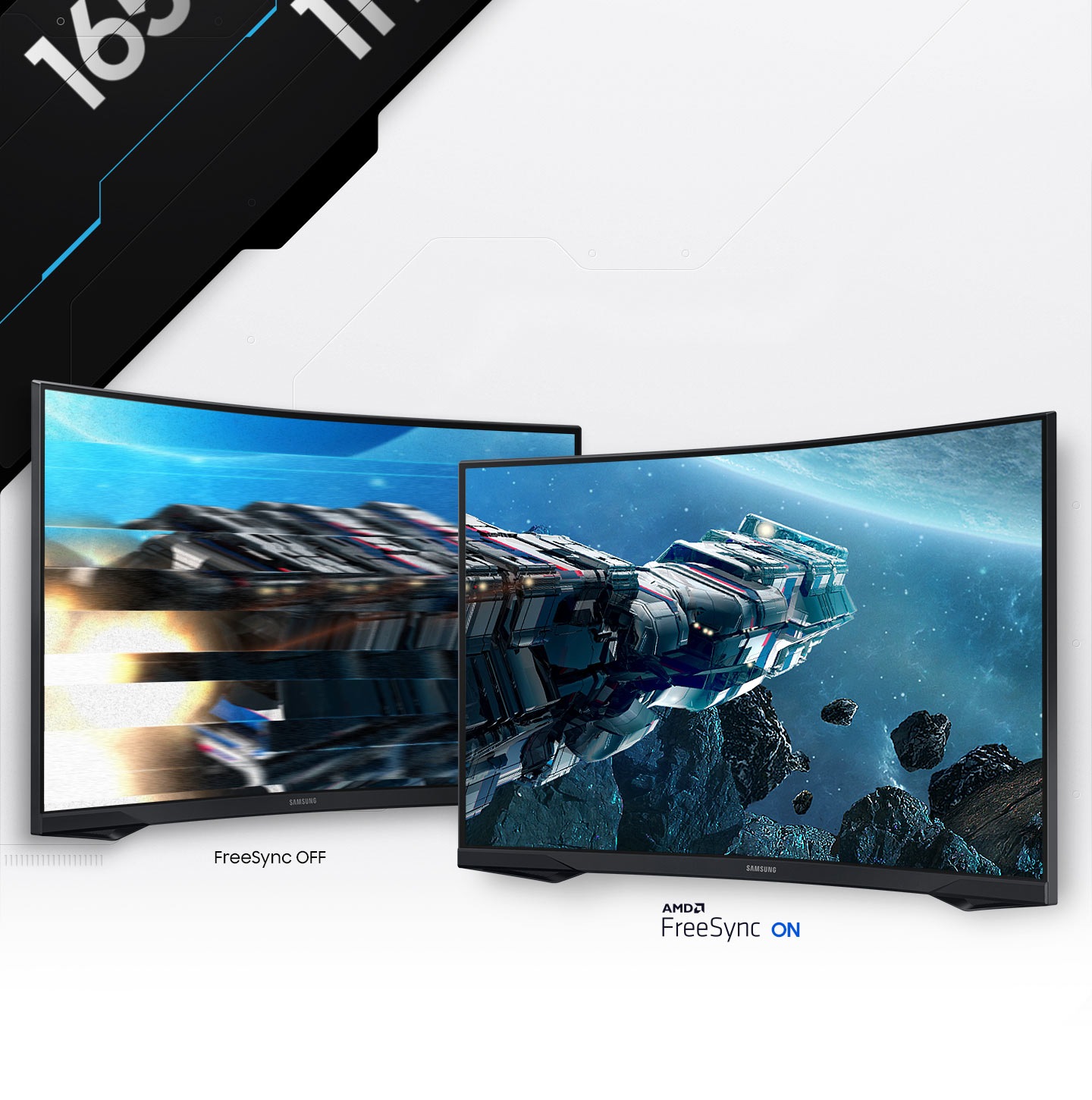 Màn Hình Gaming Samsung Odyssey G5 G55C LS27CG552EEXXV 27 inch QHD VA 165HZ