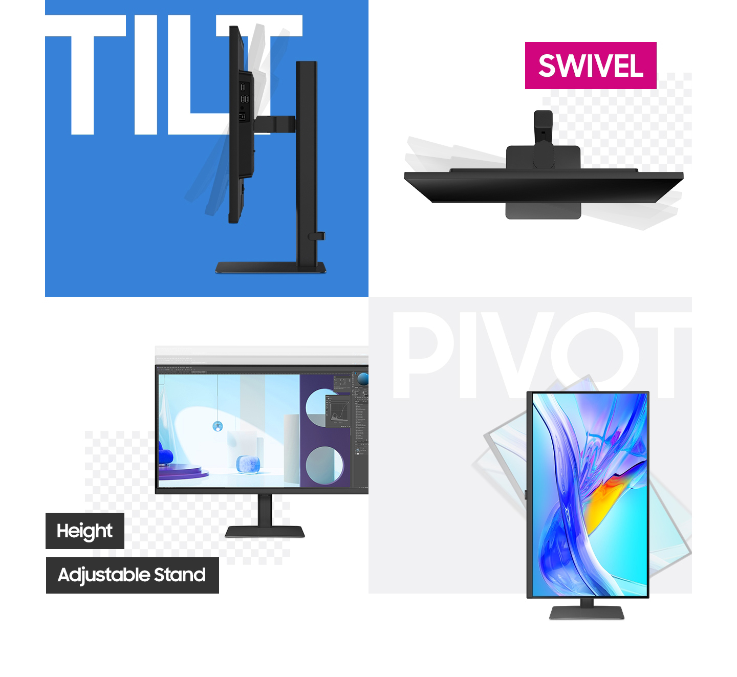 Màn Hình đồ hoạ Samsung ViewFinity S8 S80UD LS27D804UAEXXV 27 inch 4K IPS 60Hz