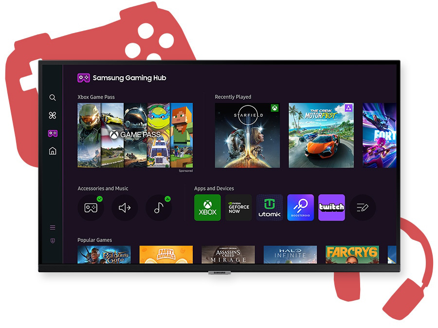 Màn Hình Thông minh Samsung M7 M70D LS32DM700UEXXV 32 inch UHD VA 60Hz