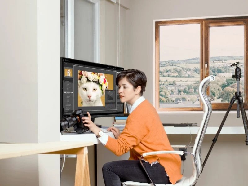 Màn Hình đồ họa ViewSonic VP2756-4K 27 inch 4K IPS 60Hz