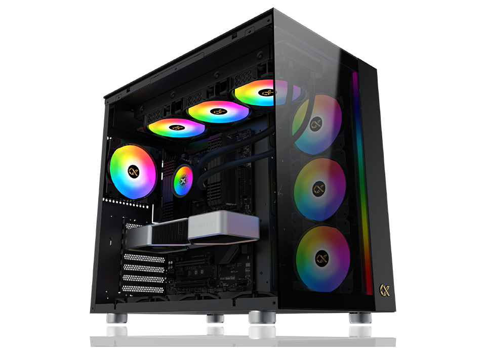 Vỏ Case Xigmatek Aqua Ultra Black