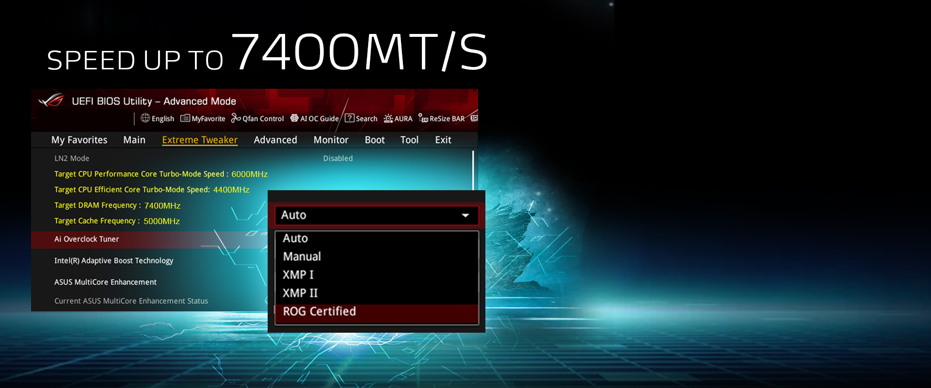 Ram PC Adata XPG Lancer RGB ROG 32GB (2x16GB) DDR5 6600MHz