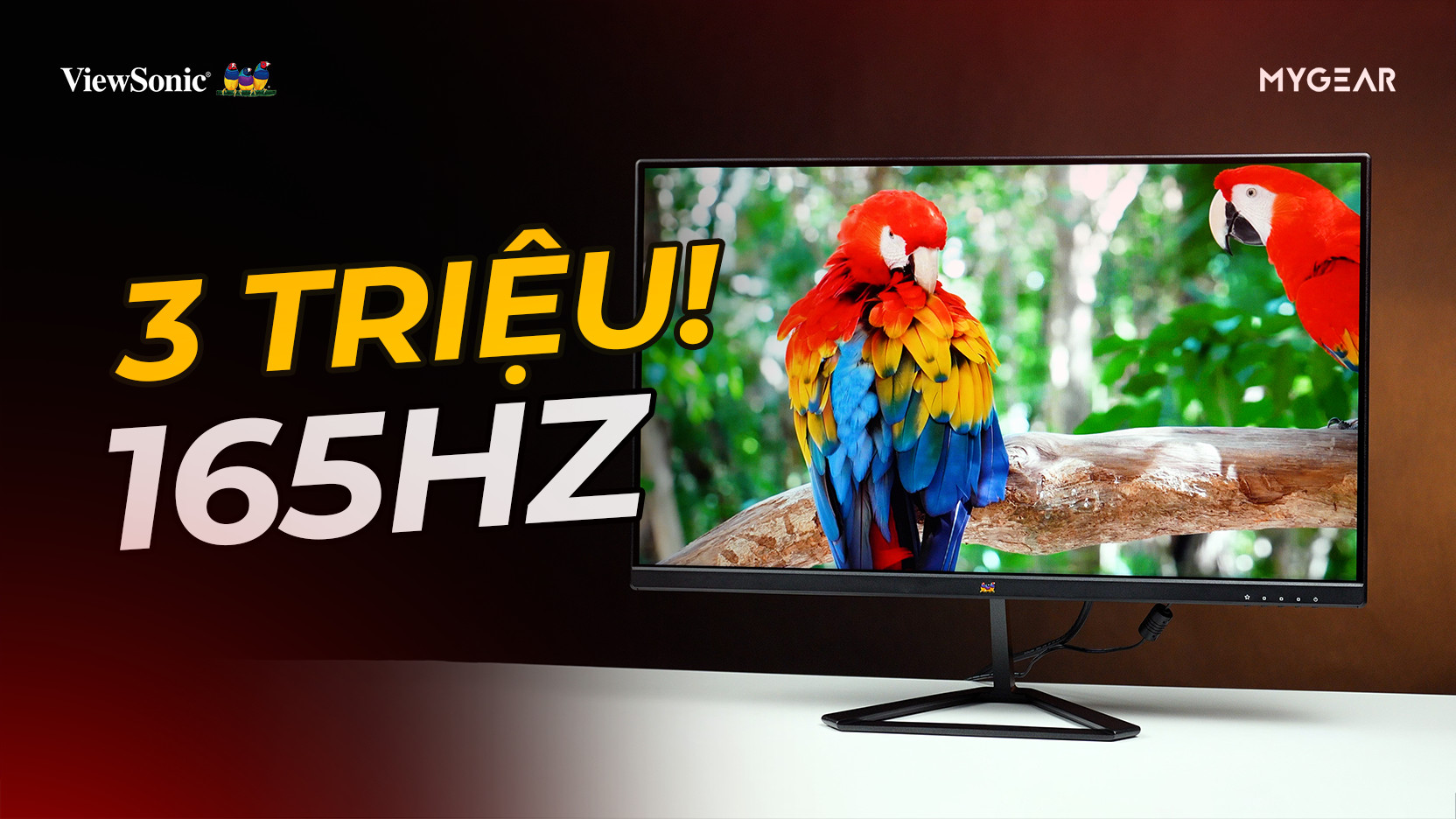Màn Hình Gaming ViewSonic VX2479-HD-PRO 24 inch FHD IPS 180Hz 1ms