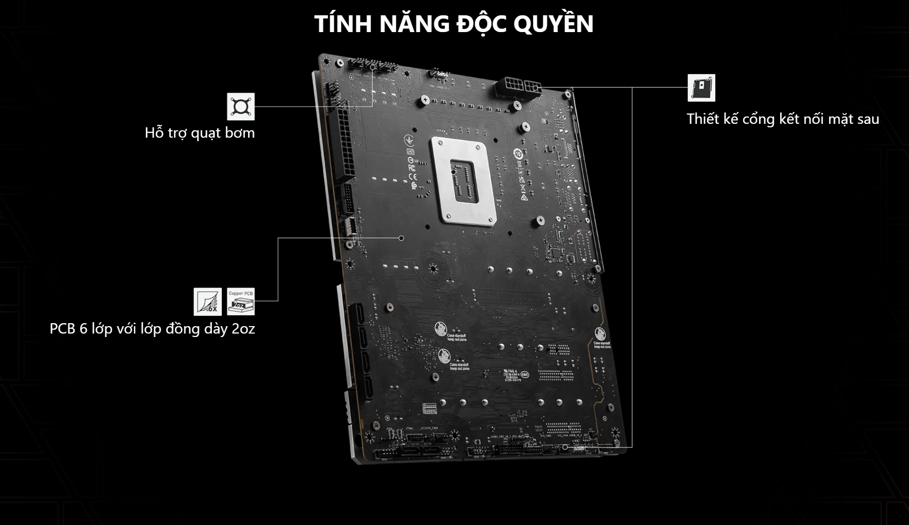 Bo Mạch Chủ Mainboard MSI Z790 PROJECT ZERO WIFI DDR5